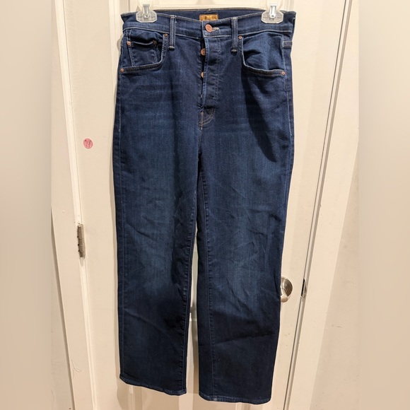 MOTHER The Rambler Leg Ankle wash Jeans Size 28 - Picture 4 of 15